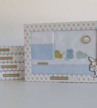 Sábanas bordadas cuna, maxicuna, minicuna -Algodón- 219 Azul