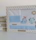 Sábanas bordadas cuna, maxicuna, minicuna -Algodón- 221 Azul