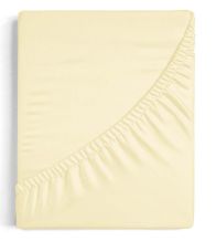 Sábana bajera de algodón/poliéster Dorvel, amarillo A6