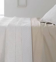 Colcha de verano diseño 152, color Blanco