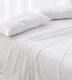 Fundas de almohada Algodón Percal, Diseño 400 - Blanco