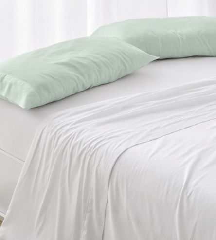 Fundas de almohada Algodón Percal, Diseño 400 - Menta