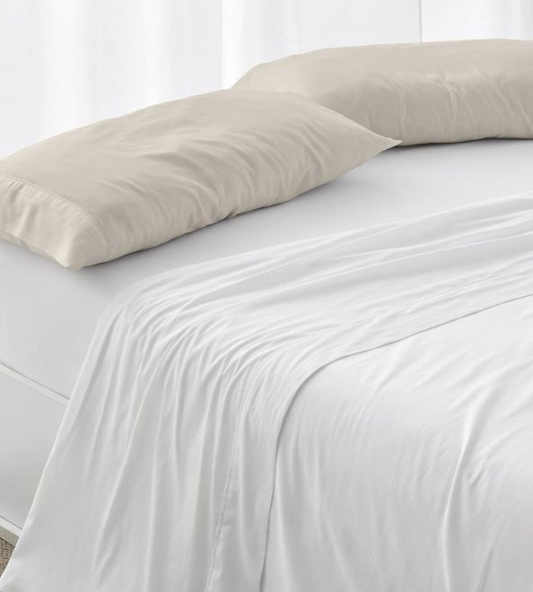 Fundas de almohada Algodón Percal, Diseño 400 - Crudo