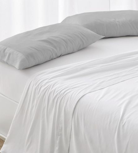Fundas de almohada Algodón Percal, Diseño 400 - Gris