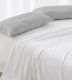 Fundas de almohada Algodón Percal, Diseño 400 - Gris