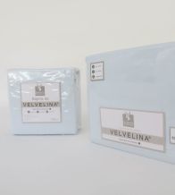 Juego de sábanas tejido Velvelina®, 003 Azul - Nuevas sábanas de invierno, textura aterciopelada