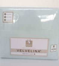 Juego de sábanas tejido Velvelina®, 003 Menta - Nuevas sábanas de invierno, textura aterciopelada