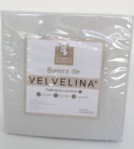 Sábana ajustable, tejido Velvelina®, 001 Piedra - Nuevas sábanas de invierno, textura aterciopelada