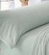 Sábanas de invierno Coralina, tacto peluche, Diseño 965 Salvia