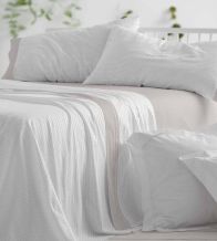 Sábanas de invierno, franela premium 100% algodón, 573 Gris