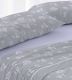 Sábanas de invierno tejido Velvelina®, textura aterciopelada, 006 Azul Acero