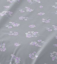 Sábanas de invierno tejido Velvelina®, textura aterciopelada, 006 Azul Acero