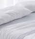 Sábanas de invierno tejido Velvelina®, textura aterciopelada, 007 Azul