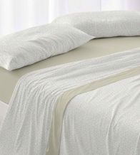 Sábanas de invierno tejido Velvelina®, textura aterciopelada, 007 Musgo