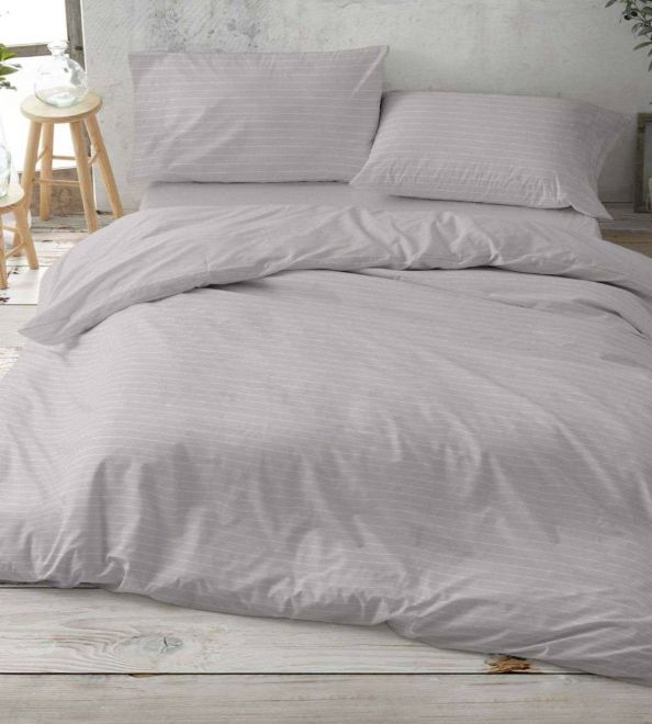 Fundas nórdicas Velvelina®, 005 Gris. Nuevo tejido de invierno de textura aterciopelada.