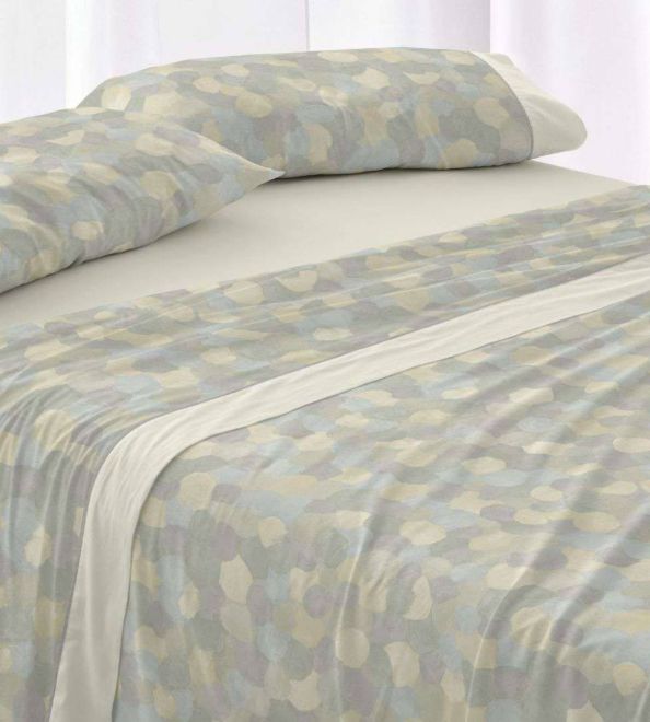 Sábanas estampadas, Diseño 043 Musgo