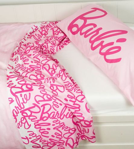 Juego de sábanas Barbie™, algodón 100%, diseño Dreamer, 001 Rosa  