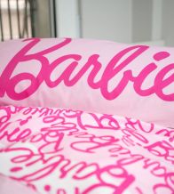 Juego de sábanas Barbie™, algodón 100%, diseño Dreamer, 001 Rosa  