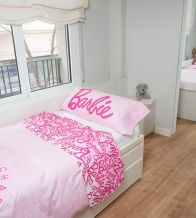 Juego de sábanas Barbie™, algodón 100%, diseño Dreamer, 001 Rosa  