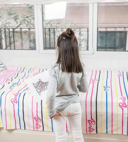Juego de sábanas Barbie™, algodón 100%, diseño Unique, 002 Multicolor  