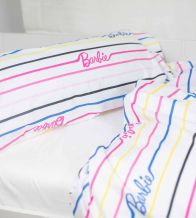 Juego de sábanas Barbie™, algodón 100%, diseño Unique, 002 Multicolor  