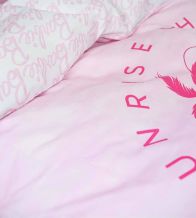 Funda nórdica Barbie™, algodón 100%, diseño Malibú, 003 Rosa