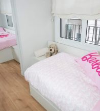 Funda nórdica Barbie™, algodón 100%, diseño Malibú, 003 Rosa