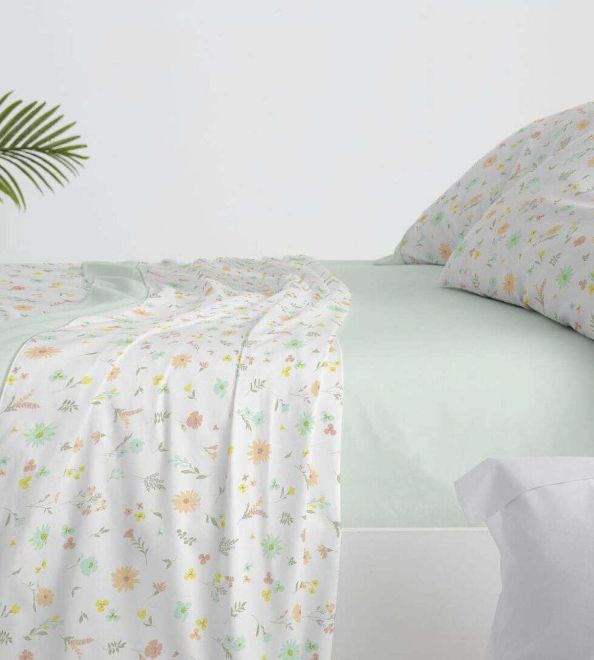 Sábanas estampadas 538 Menta