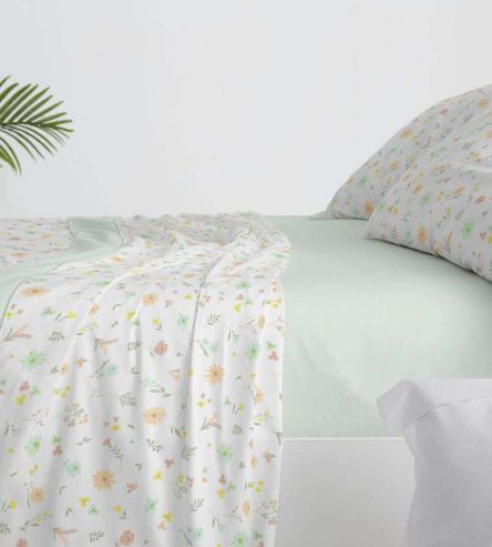Sábanas estampadas 538 Menta