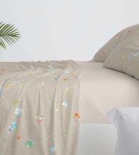 Sábanas de algodón estampado 629 Lino
