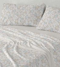 Sábanas Coralina, tacto peluche, diseño 995 color Beige