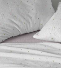 Sábanas Coralina, tacto peluche, diseño 997 color Nude