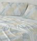Sábanas Nacarina®, tacto aterciopelado, diseño 058 color Agua
