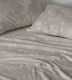 Sábanas Nacarina®, tacto aterciopelado, diseño 059 color Lino