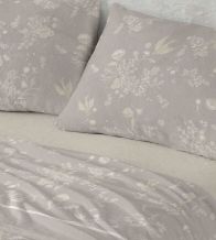 Sábanas Nacarina®, tacto aterciopelado, diseño 059 color Lino