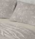 Sábanas Nacarina®, tacto aterciopelado, diseño 059 color Lino
