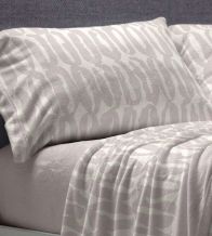 Sábanas Nacarina®, tacto aterciopelado, diseño 060 color Nude