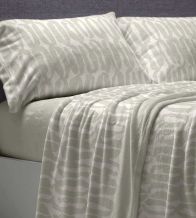 Sábanas Nacarina®, tacto aterciopelado, diseño 060 color Menta