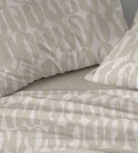 Sábanas Nacarina®, tacto aterciopelado, diseño 060 color Lino