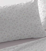 Juego de sábanas nuevo tejido Velvelina®, diseño 009 color Nude