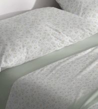 Juego de sábanas nuevo tejido Velvelina®, diseño 009 color Menta