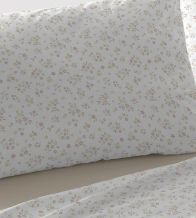 Juego de sábanas nuevo tejido Velvelina®, diseño 009 color Beige