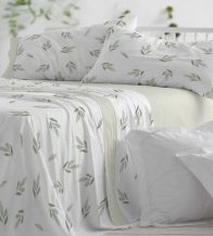 Sábanas estampadas algodón 100%, diseño 632 Verde