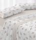 Sábanas estampadas algodón 100%, diseño 632 Beige