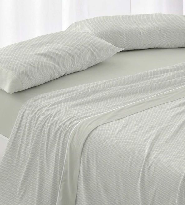 Sábanas estampadas algodón 100%, diseño 633 Oliva