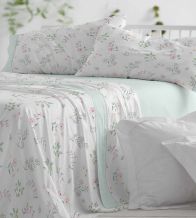 Sábanas estampadas algodón 100%, diseño 634 Agua