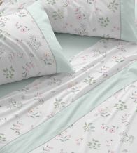 Sábanas estampadas algodón 100%, diseño 634 Agua