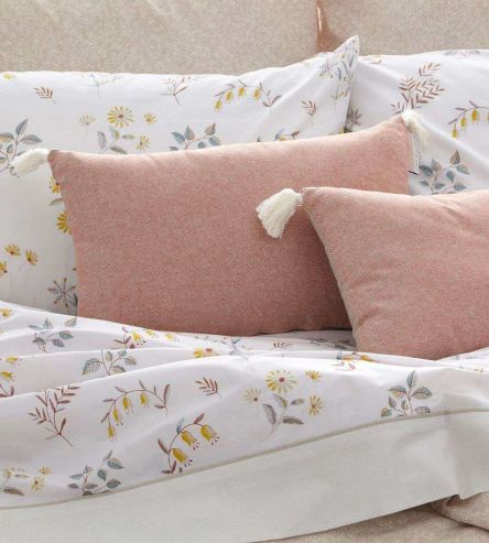 Sábanas estampadas algodón 100%, diseño 634 Beige
