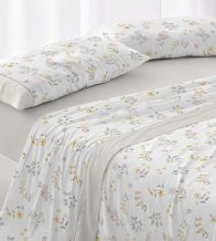 Sábanas estampadas algodón 100%, diseño 634 Beige