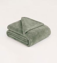 Manta super suave tejido Nacarina® , diseño 046 color Musgo